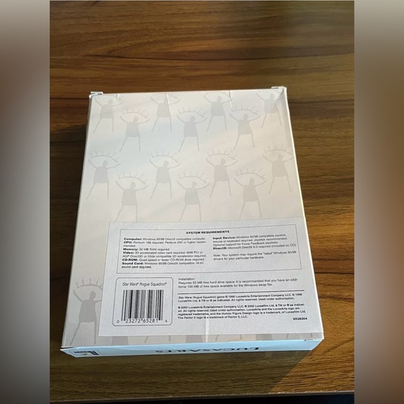 LucasArts Star Wars: Rogue Squadron 3D (PC, 1998) Vintage Big Box - Picture 5 of 5